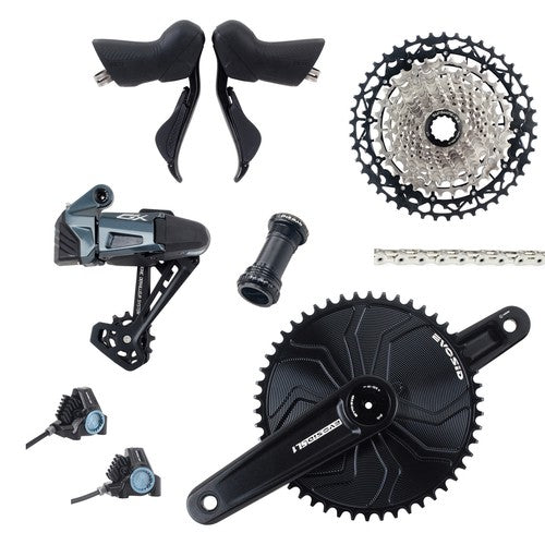 WHEELTOP EDS GeX 1x12 Wireless Electronic Road Bike Groupset Closed Ring Disc