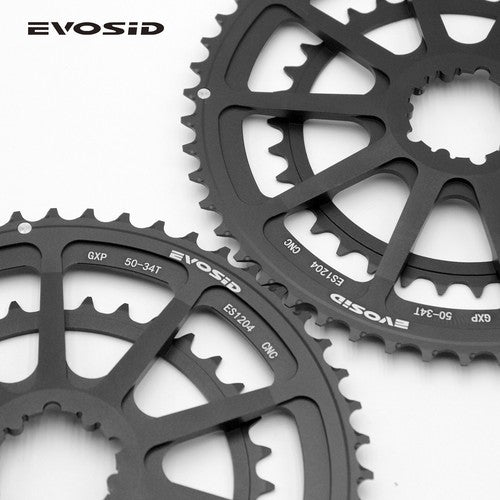 EVOSID SL1 Road Bike Crankset DUB 50-34T 52-36T Double Chainring 165 170mm