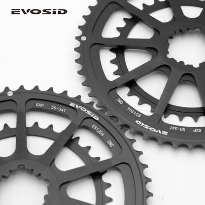 EVOSID SL1 Road Bike Crankset DUB 50-34T 52-36T Double Chainring 165 170mm
