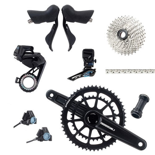WHEELTOP EDS TX Wireless Electronic 2x12 Speed Groupset Kit Hydraulic Disc Brake