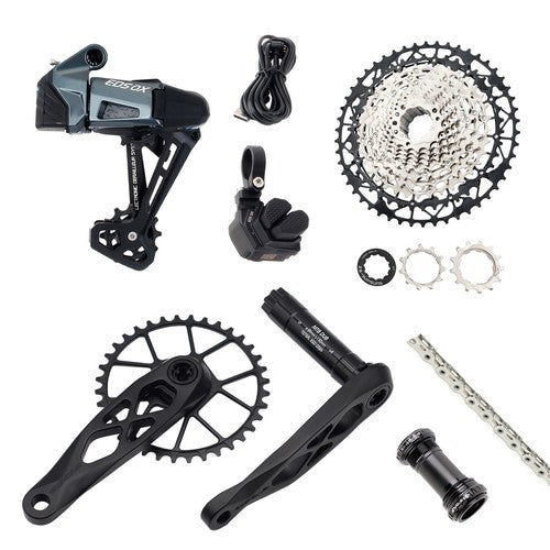 WHEELTOP EDS OX 2.0 MTB 1x12 Wireless Electronic Full Groupset Crankset 11-50T