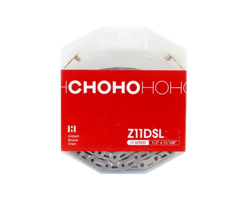 CHOHO Hollow Flat-Top Road Bike Chain 11 12 Speed 120 128 Links with Quick Link