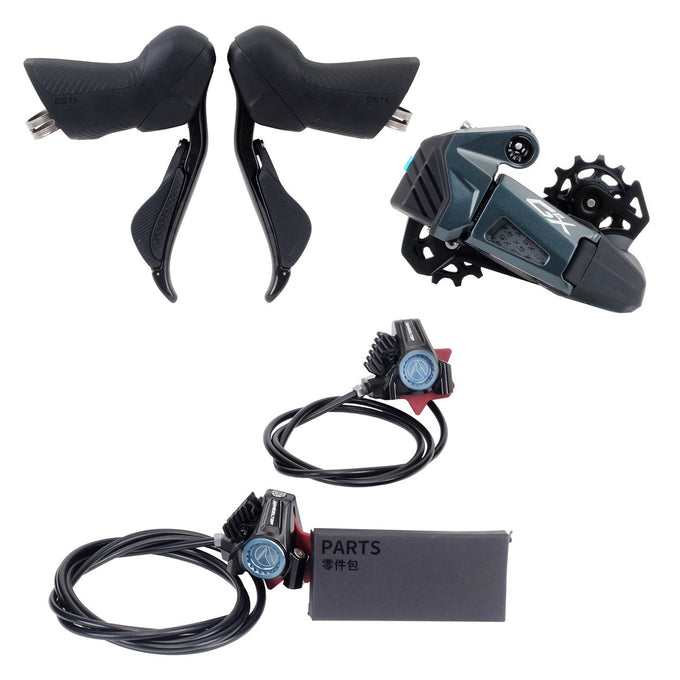 WHEELTOP EDS GeX Wireless 3-14 Speed Gravel Bike Hydraulic Disc Brake Groupset