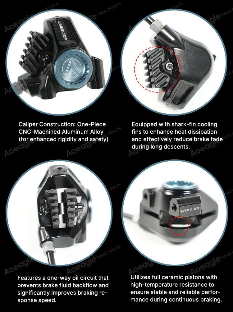 WHEELTOP EDS GeX Wireless Electronic Groupset 1x12 Speed Gravel Bike Disc Brake
