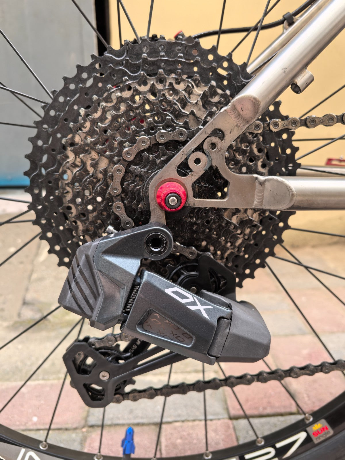 WHEELTOP EDS OX 2.0 MTB 1x12 Electronic Full Groupset 4-Piston Hydraulic Brakes