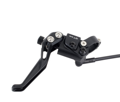 WHEELTOP EDS 4-Piston Hydraulic MTB Disc Brake Caliper Lever Set Post Mount